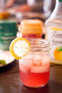 Peach Mint Tea with Lemonade