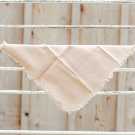 Napkins: Light Pink/Buff, Set of 2