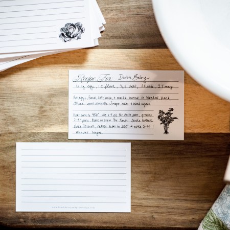 Recipe Cards