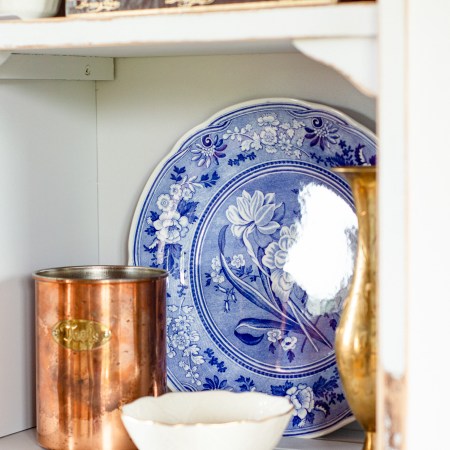 Plate: Spode Blue Room Collection 'Botanical'