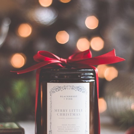 Merry Little Christmas | Classic 7oz Amber Jar