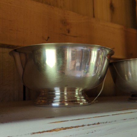 Bowl: 8" Silver plated Gorham YC780