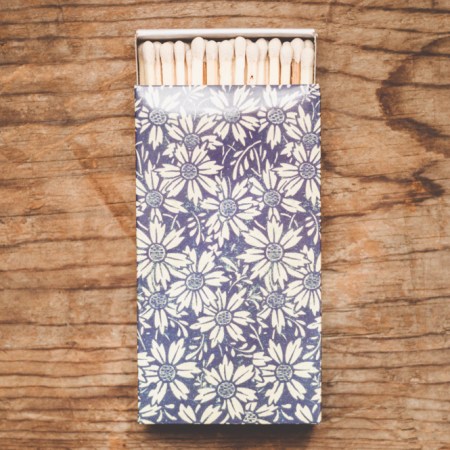 Blue Daisy Matches [4inch]