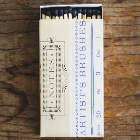 Artist Brushes Matches [4inch]