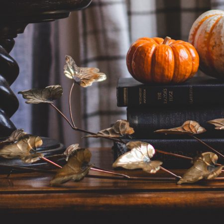 Vintage Brass & Copper Leaf Wall Decor