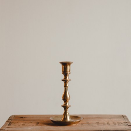 7" Solid Brass Candlestick